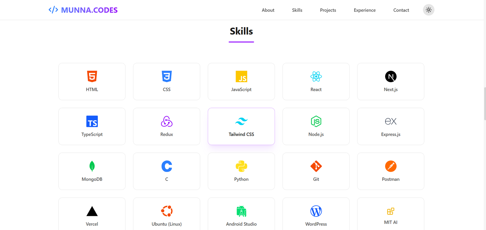 Portfolio screenshot 3