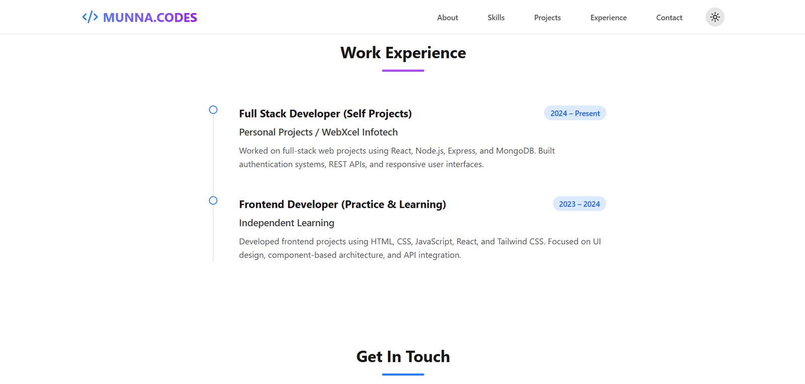 Portfolio screenshot 5